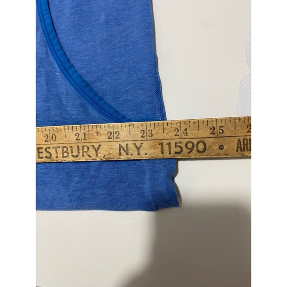 Lululemon Tank Top Mens Blue XL Extra Large Get Outside Get Sweaty Running Gym - Picture 4 of 8